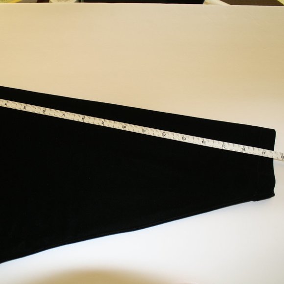 Fraise Black Velvet long sleeve  XL top - Picture 5 of 8